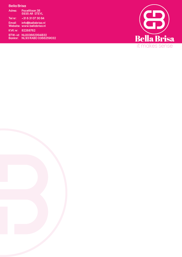 BriefA4 Tekengebied 1